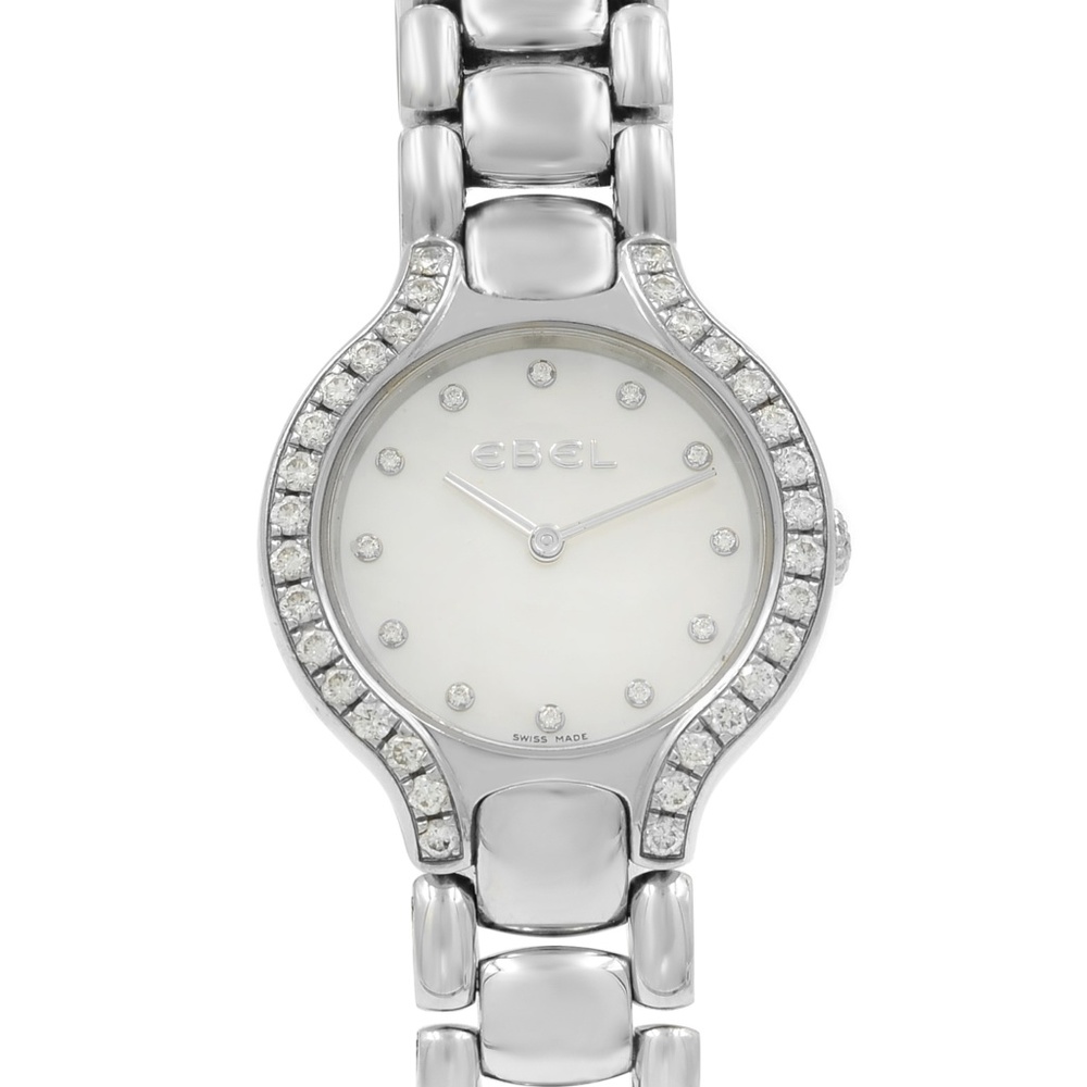 Beluga Steel Factory Diamonds Ladies Quartz Watch